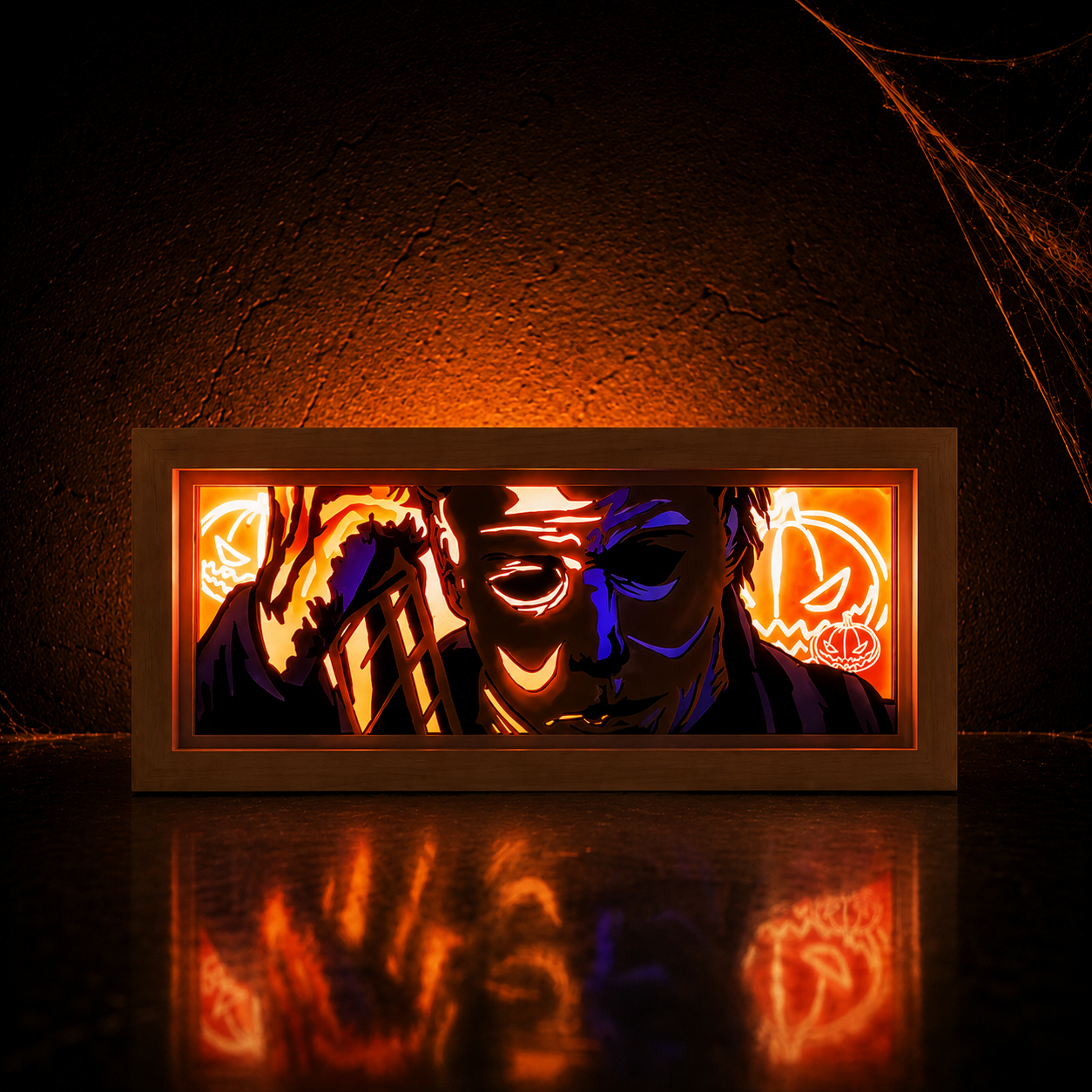 Horror Shadow Box Lamp