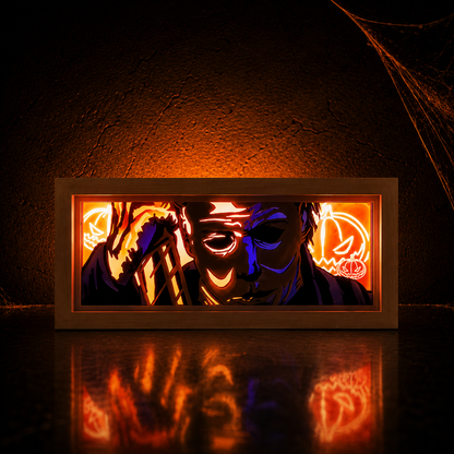 Horror Shadow Box Lamp