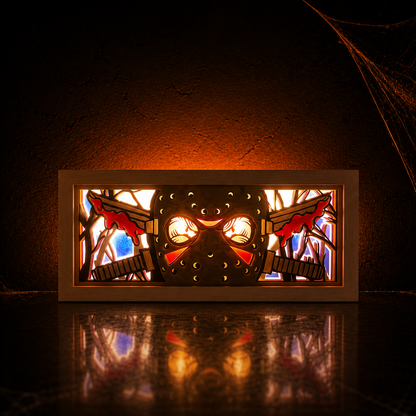 Horror Shadow Box Lamp