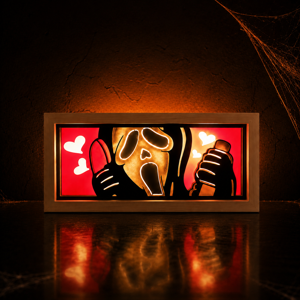 Horror Shadow Box Lamp